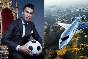 El delantero portugués decidió vender su aeronave que causó furor en todas las redes.
