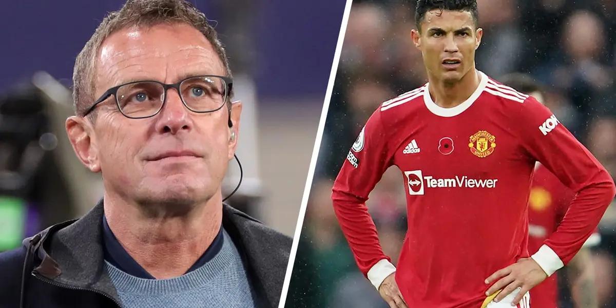 El delantero portugués fue al banquillo de suplentes, luego de su brillante actuación en Champions League. Algo curioso, que habría sido solicitado por el nuevo entrenador de Manchester United.