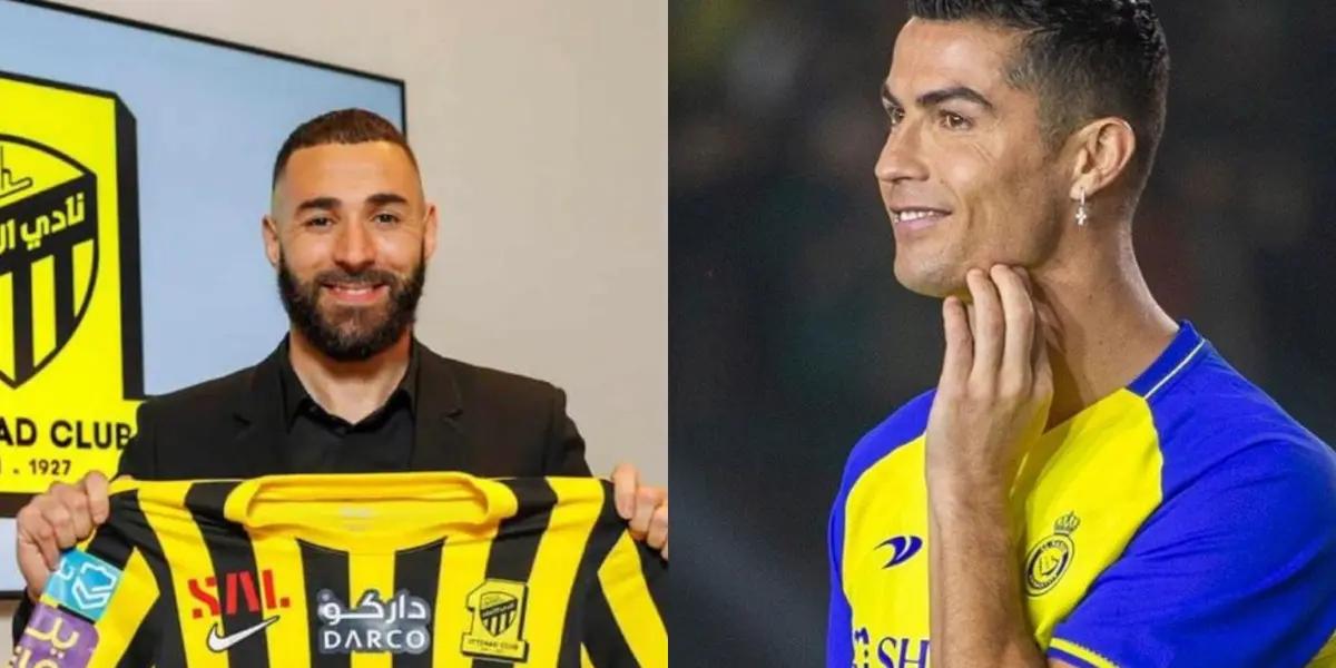 El delantero portugués habló sobre la llegada de su excompañero a Arabia.