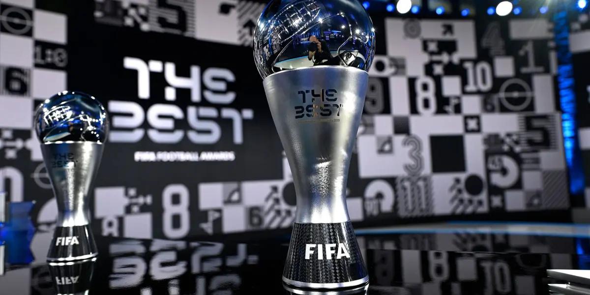 El delantero se quedó viendo la gala de los premios desde su casa.