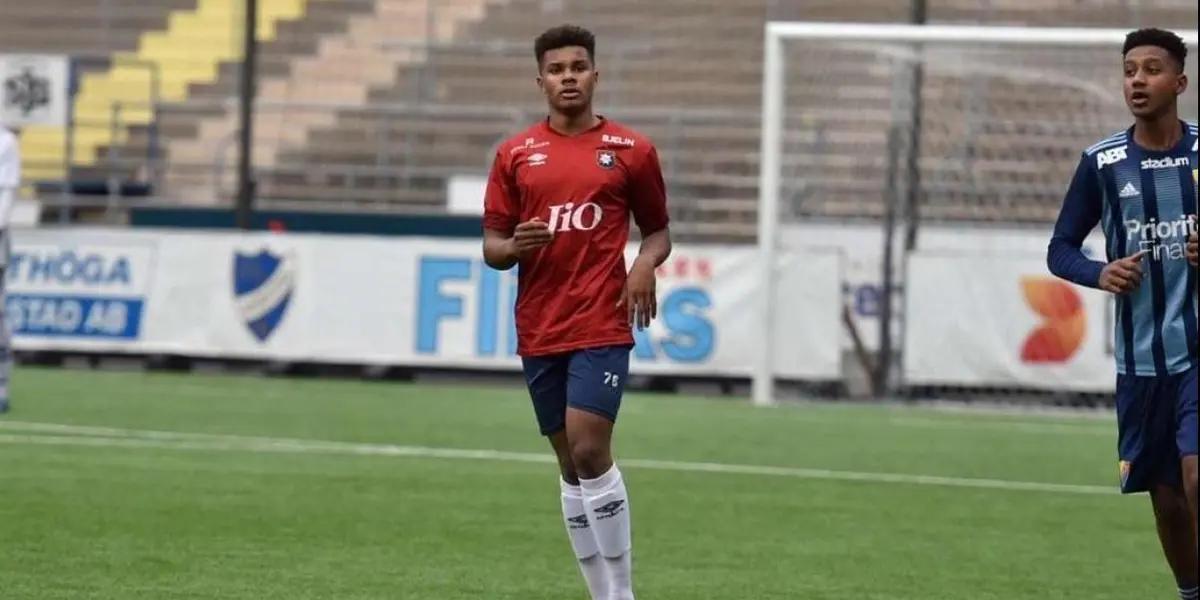 El delantero sueco es el nuevo refuerzo de las juveniles del equipo reala y sigue los pasos de su compatriota Isak.