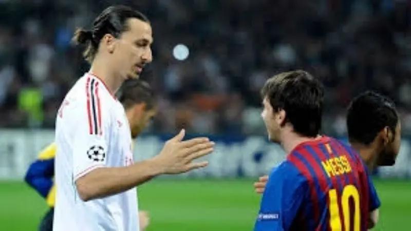 El delantero sueco fue muy contundente para con su ex compañero Lionel Messi