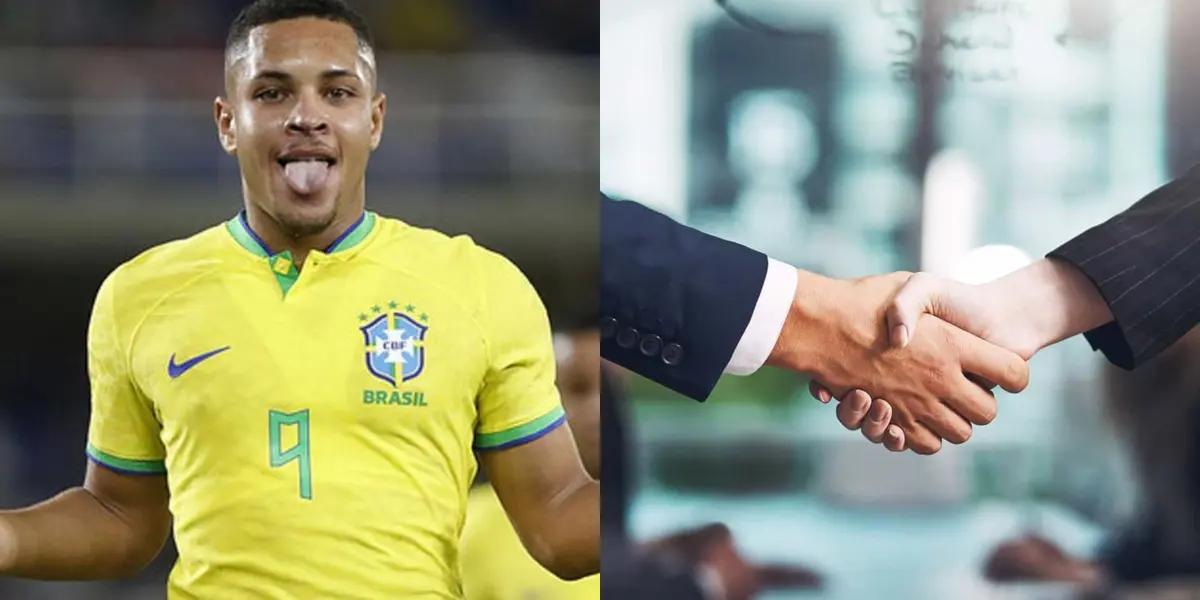 El delantero tuvo un espectacular campeonato sudamericano sub-20 con su selección.