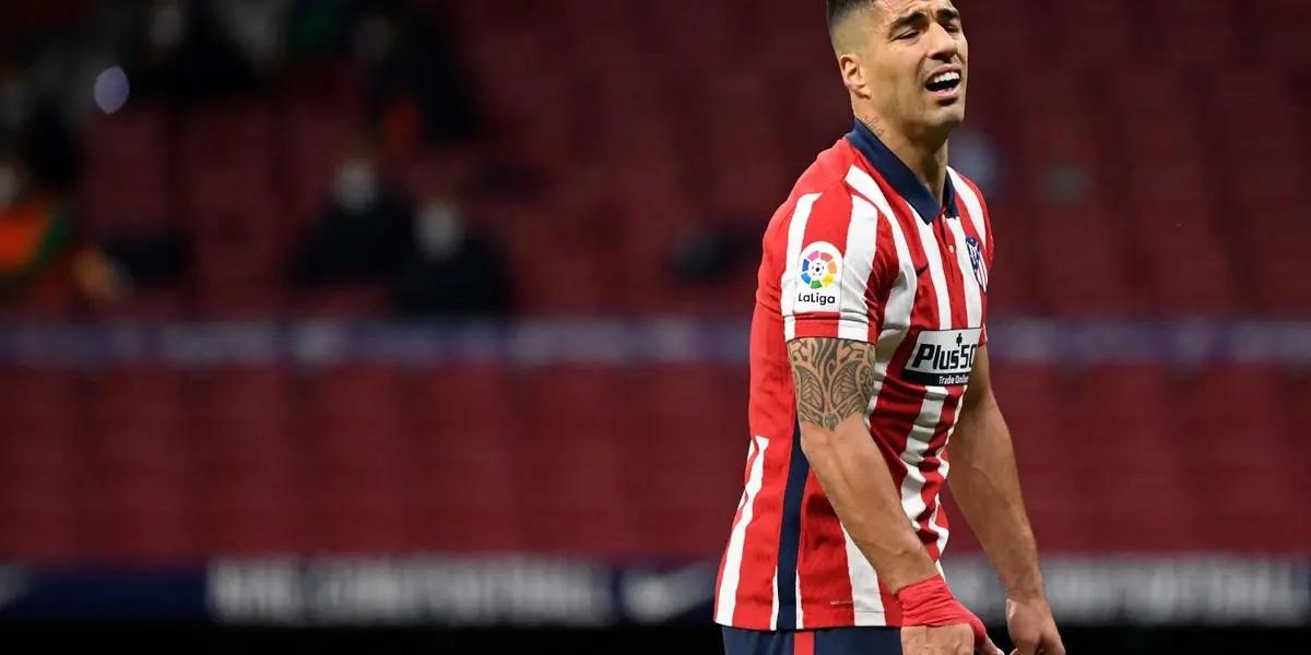 El delantero uruguayo seguirá siendo titular