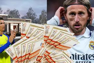 El dineral que se gastó Cristiano no se acerca a lo que gastó Modrić