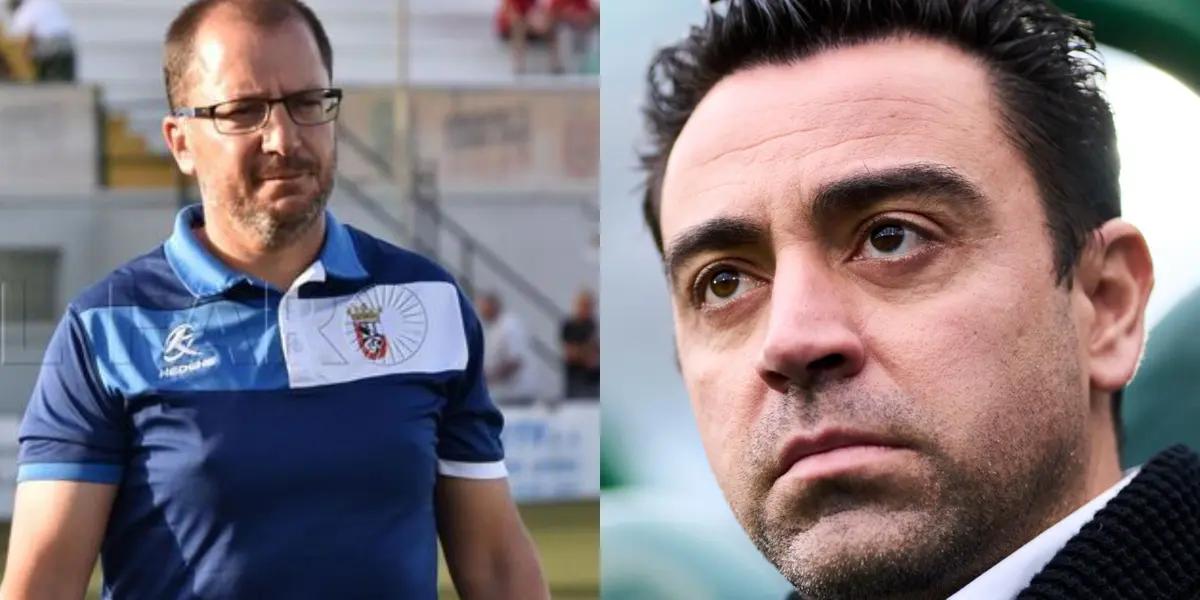 El director técnico del Ceuta dejo una frase fuerte contra Xavi