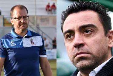 El director técnico del Ceuta dejo una frase fuerte contra Xavi