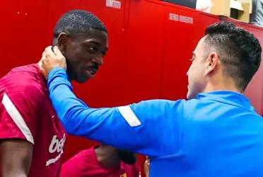 El DT Culé le arrojó flores al delantero francés y resaltó el trabajo propio al mando del blaugrana.