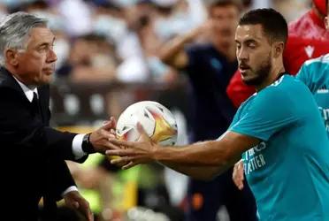 El DT del Real Madrid fue consultado por la ausencia del belga ante Valladolid y su respuesta sorprendió.