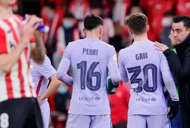 El DT de los culés afirmó que Pedri y Gavi están a un nivel muy alto para la edad que tienen.