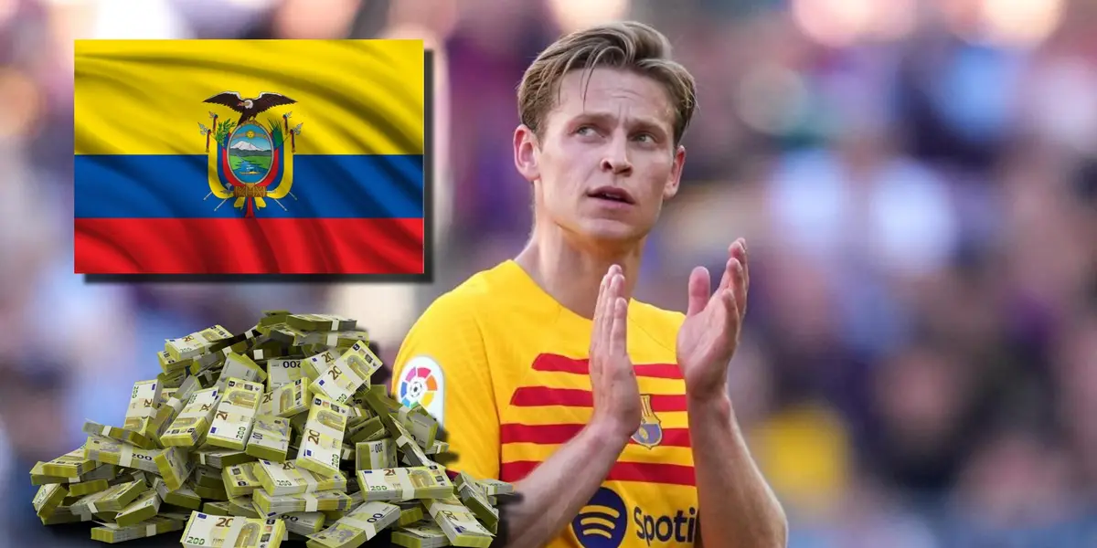 El ecuatoriano de 120 millones que podría ser reemplazo de De Jong en el Barça