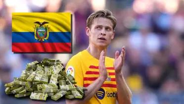 El ecuatoriano de 120 millones que podría ser reemplazo de De Jong en el Barça