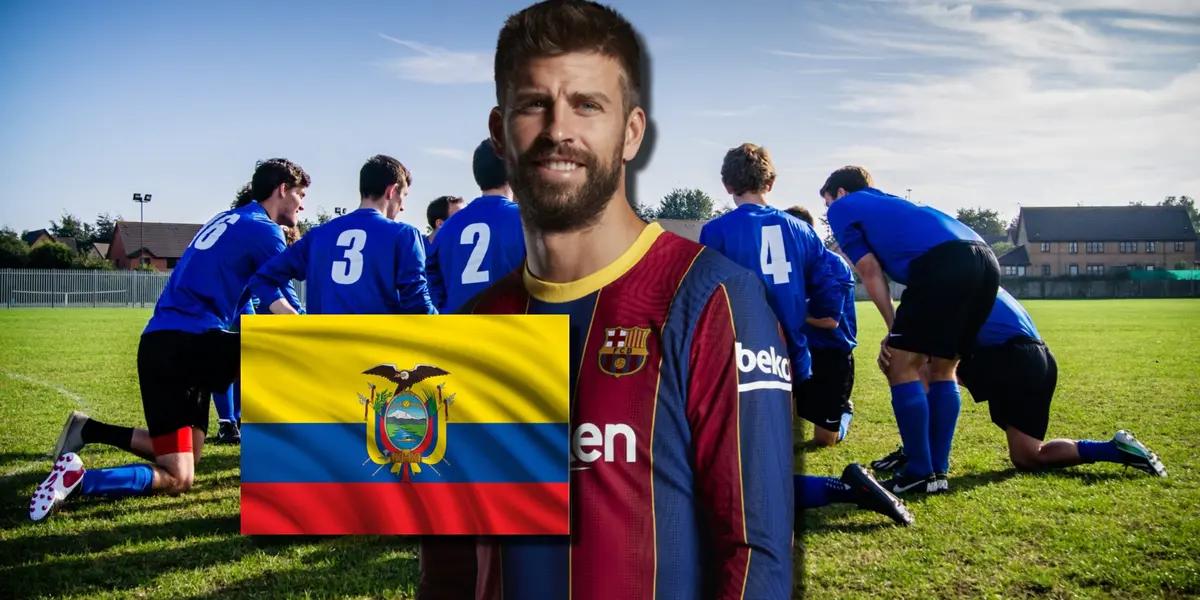 El ecuatoriano que era el próximo Piqué en Barça pero hoy juega en 3era División