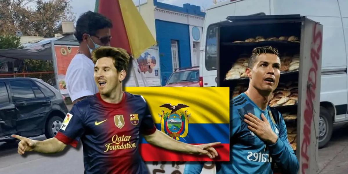 El ecuatoriano que pasó de vender comida, a que el Madrid y Barça peleen por él