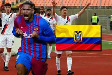 El ecuatoriano que pudo ser como Araújo en el Barça, pero fracasó y juega en 2da