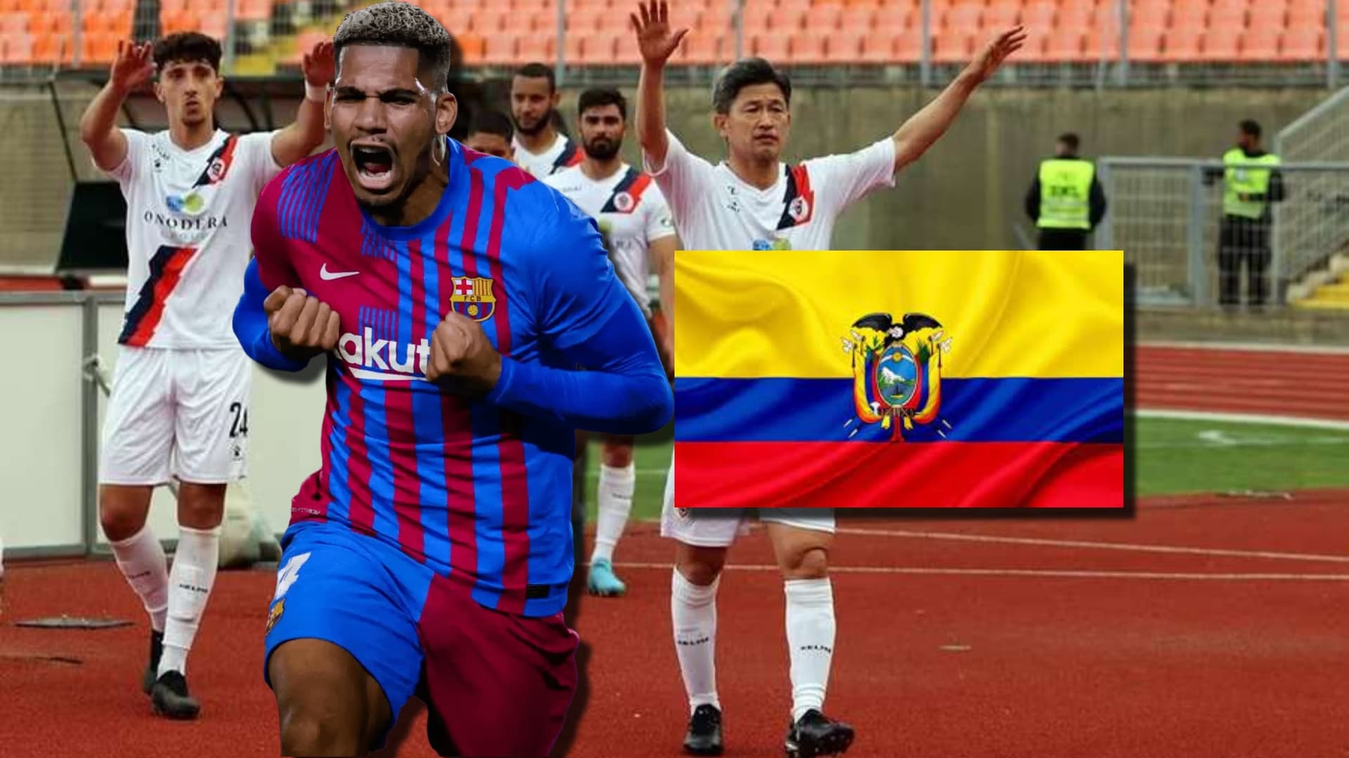 El ecuatoriano que pudo ser como Araújo en el Barça, pero fracasó y juega en 2da