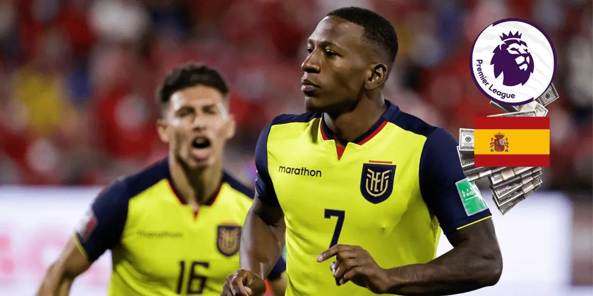 El ecuatoriano tendría ofertas de La Liga, pero le ofrecerían una miseria.