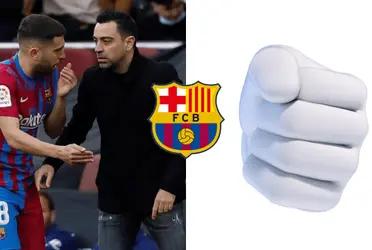 El emblema culé recibió un nuevo golpe por parte de Xavi.