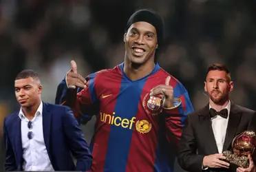 El emblemático jugador brasileño anhela que el francés ganó un Balón de Oro luciendo en un gigante de Francia