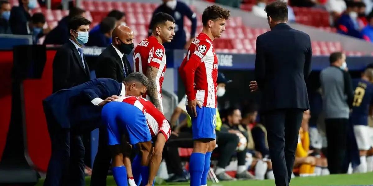 El encuentro ante Manchester dio varias señañes de lo que puede ser el armado del futuro del Atlético de Madrid.
