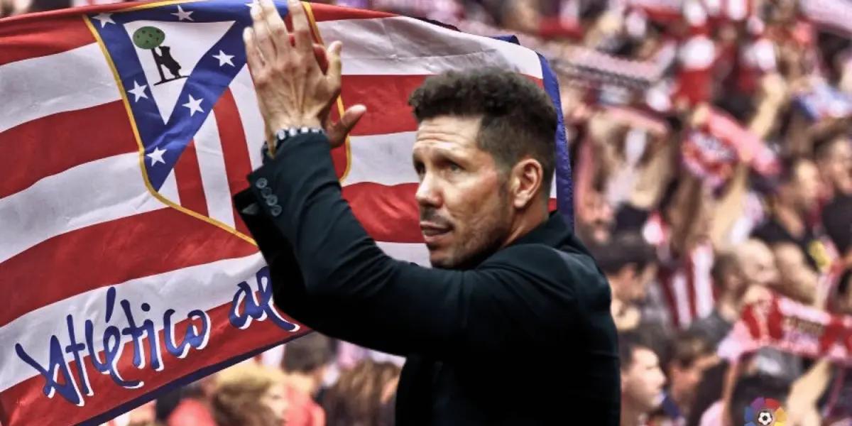 El entrenador argentino, Diego Simeone, sumará al delantero en los últimos días del mercado y sorprendió lo que hizo para fichar por el Atlético.