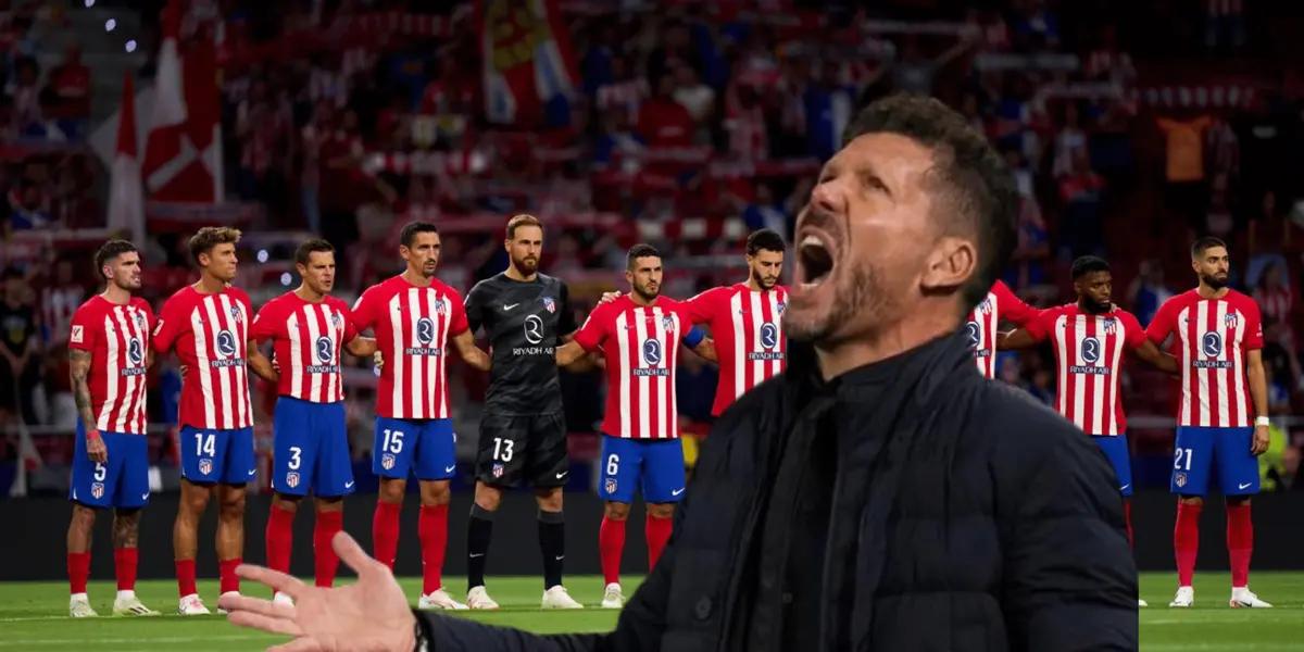 El entrenador argentino no lo considera un jugador que esté listo para integrarse al Atlético y decide darle rodaje fuera del club.