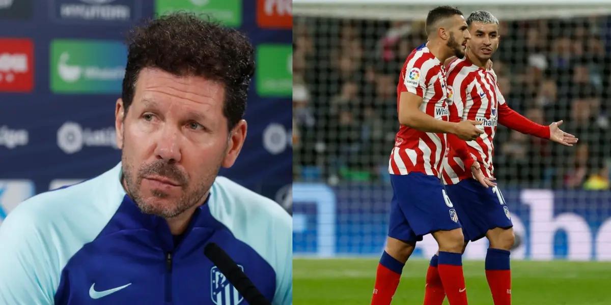 El entrenador argentino tuvo un gran protagonismo en el derbi de la capital.