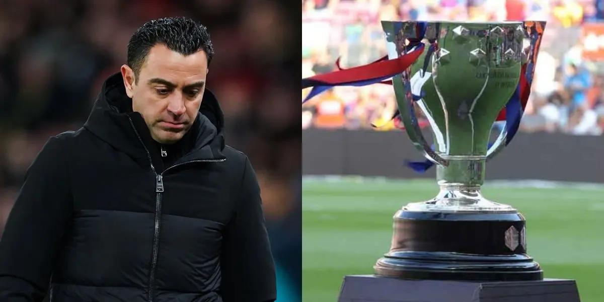 El entrenador azulgrana está en una mala racha y se ataja por si acaso.