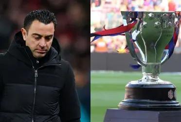 El entrenador azulgrana está en una mala racha y se ataja por si acaso.