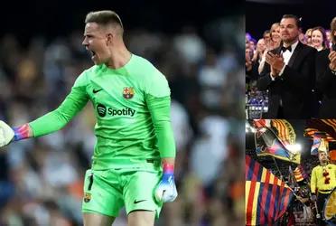 El entrenador azulgrana se refirió a uno de los máximos ídolos del Barcelona.