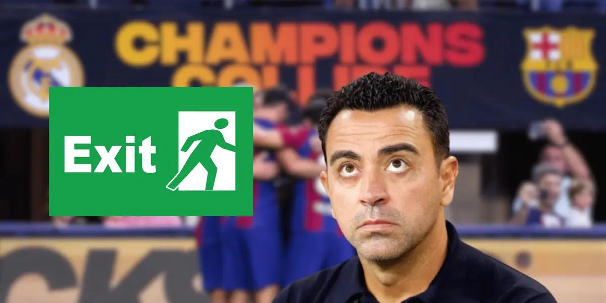 El entrenador blaugrana decidió no darle minutos al futbolista.