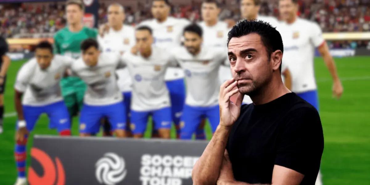 El entrenador blaugrana recibió un mensaje por parte de uno de sus dirigidos.