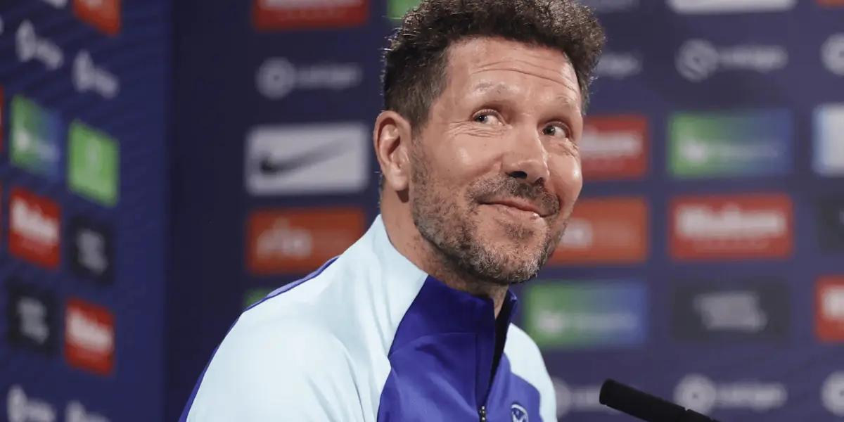 El entrenador colchonero prepara el duelo de la UEFA Champions League en casa ante el Celtic