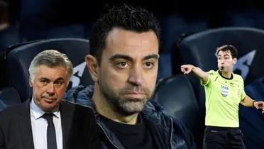 El entrenador Culé arremetió duramente contra los árbitros y el técnico Merengue no se quedó en silencio tras esta situación