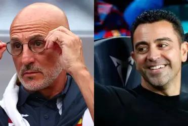 El entrenador culé festeja aliviado, aunque tendrá que esperar a otro de sus dirigidos.