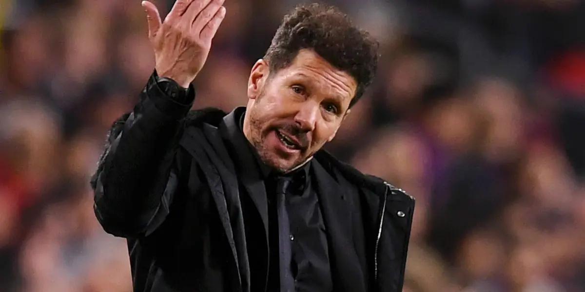 El entrenador de los colchoneros puso sus ojos en un atacante para reforzar al equipo, y es alguien que le resultará muy conocido.