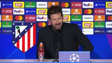 El entrenador del Atlético de Madrid se ha ingeniado una buena respuesta a la pregunta