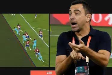 El entrenador del Barça ha sido muy claro tras la decisión del árbitro y el VAR de anular el gol de Joao Félix
