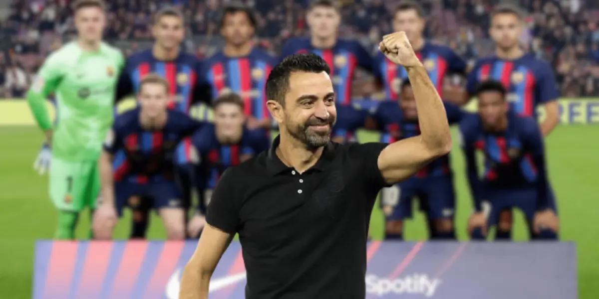 El entrenador del Barcelona tuvo una novedad positiva con respecto a su plantilla antes de que cierren los fichajes.