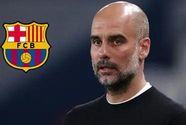 El entrenador del City sorprendió cuando señaló que desea volver al Barcelona porque es su casa.