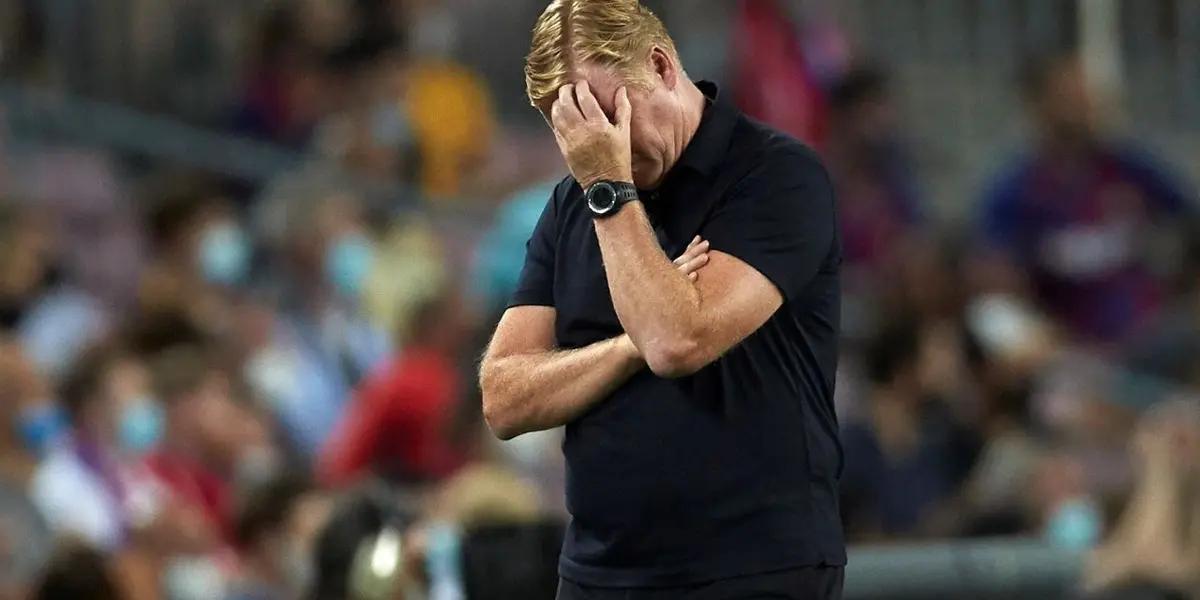 El entrenador del equipo culé está en la cuerda floja luego de un catastrófico arranque de temporada en la UEFA Champions League. El neerlandés tiene plan de contigencia en caso de salir del Fc Barcelona.