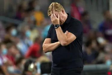 El entrenador del equipo culé está en la cuerda floja luego de un catastrófico arranque de temporada en la UEFA Champions League. El neerlandés tiene plan de contigencia en caso de salir del Fc Barcelona.