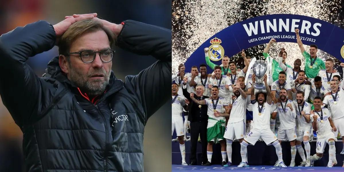 El entrenador del Liverpool no tiene un buen recuerdo de sus choques con el Merengue.