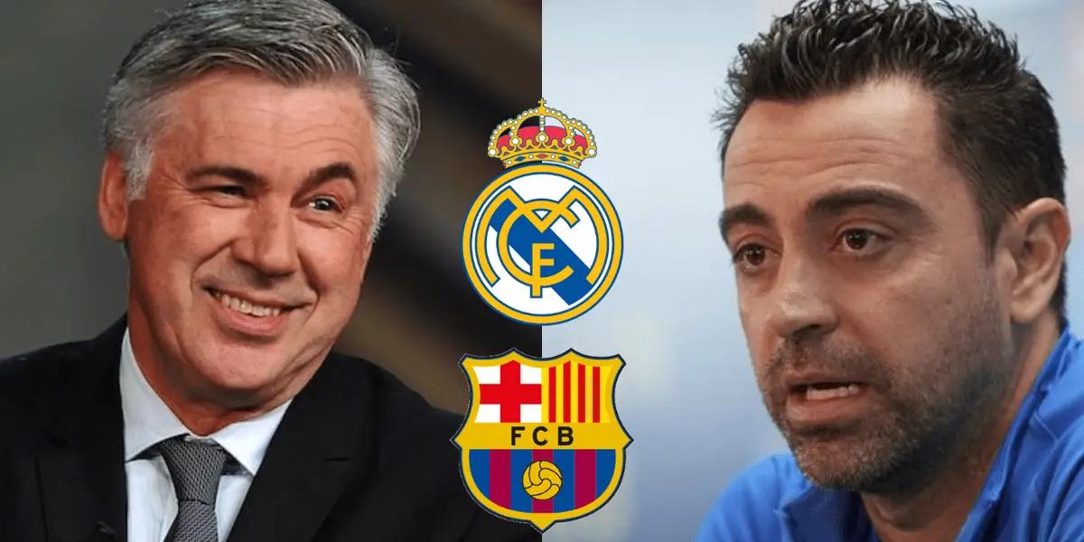 El entrenador del Madrid se burló indirectamente de Xavi.