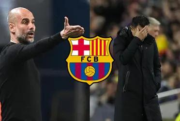 El entrenador del Manchester City le dejó un mensaje de alerta a Xavi.