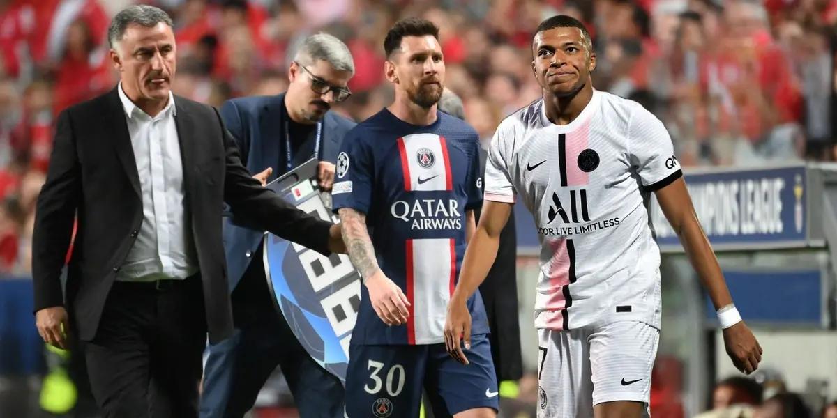 El entrenador del PSG decidió no utilizar a Leo por una supuesta inflamación en el tendón.