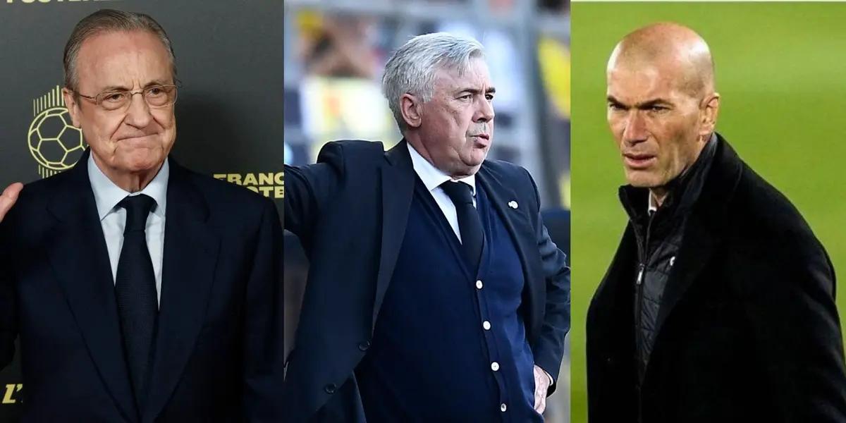 El entrenador del Real Madrid, Carlo Ancelotti, sería el sacrificado del cuadro merengue para salvar a la furia roja.