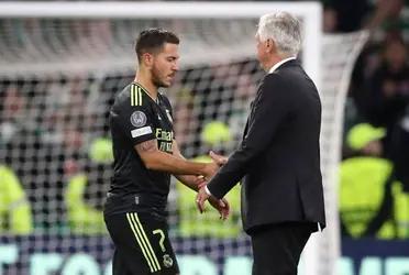 El entrenador del Real Madrid, como el delantero español Lucas Vázquez y el guardameta Courtois, argumentaron los motivos del mal partido jugado