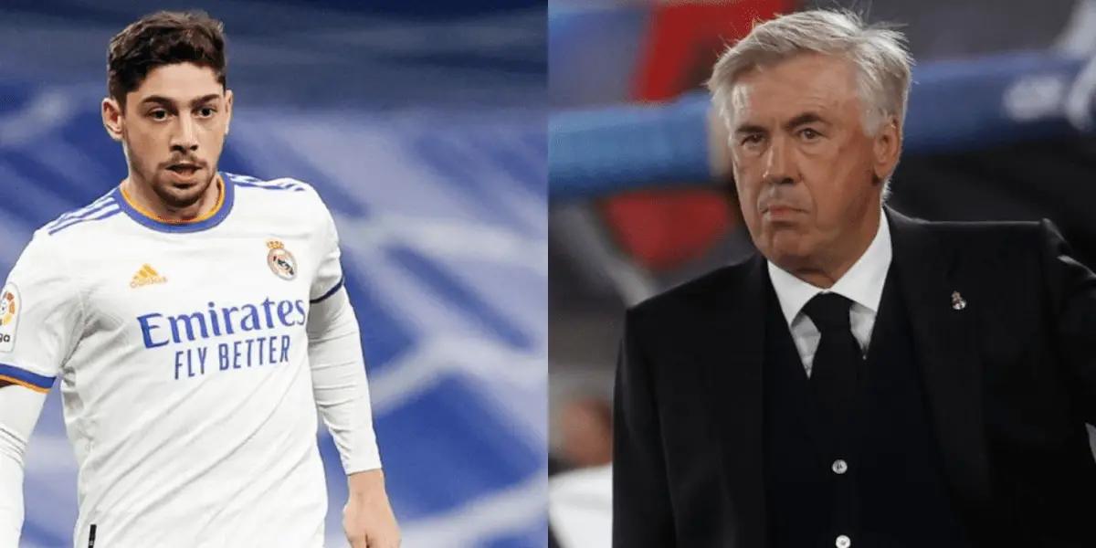 El entrenador del Real Madrid le envió un contudente mensaje a Federico Valverde.