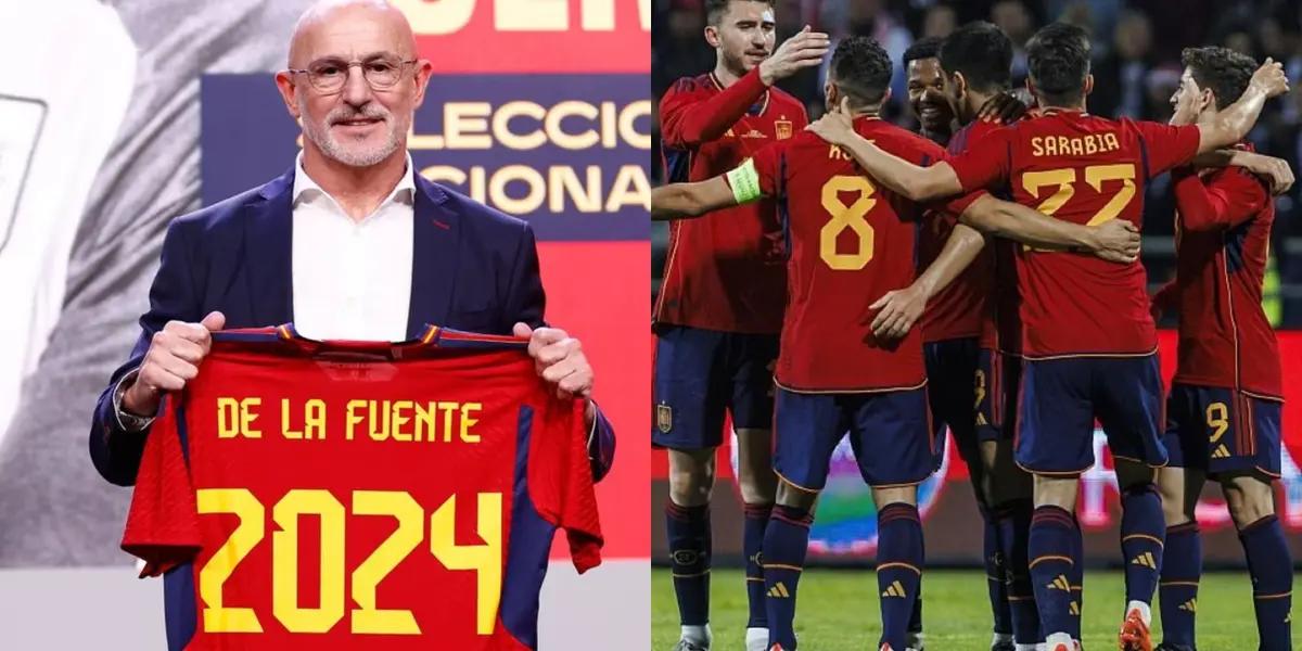 El entrenador del seleccionado español tiene algunas opciones.